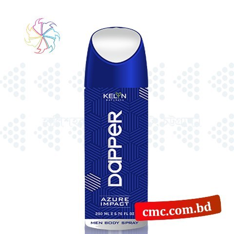 kelin body spray dapper aZure impact 200ml