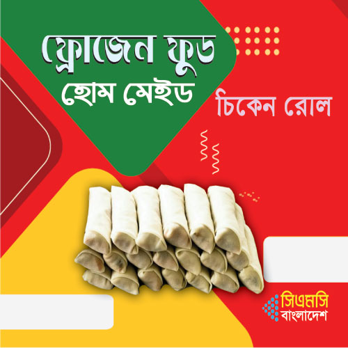 চিকেন স্প্রিং রোল ১০ পিস
