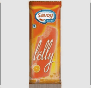 Orange ice cream 