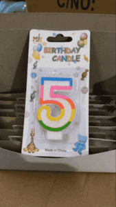Number candle